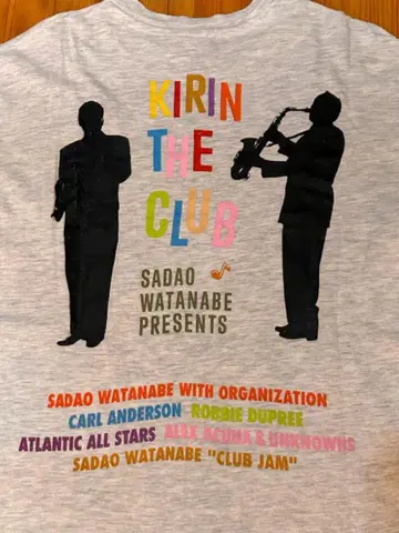 KIRIN THE CLUB 티셔츠 SADAO WATANABE