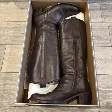 VELETTO 다크 브라운 롱 부츠