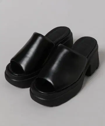 지나시스 퍼프 아츠코 힐 샌들 24cm