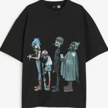 GORILLAZ 고릴라즈 오버 사이즈 티셔츠 S