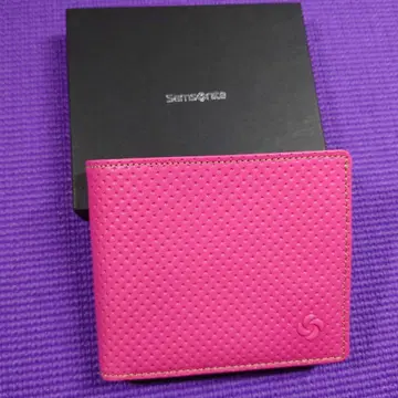 Samsonite 핑크 접이식 지갑