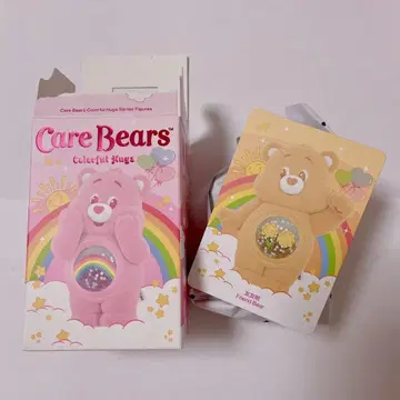 케어 베어 popmart 컬러풀한 허그 Friend Bear