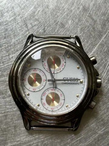 GUESS 게스 크로노그래프 손목시계