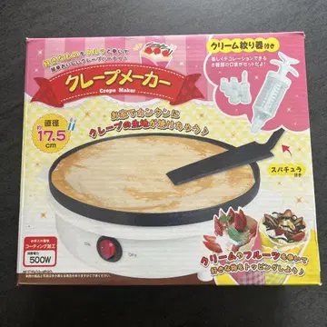 크레이프 제조사 직경 17.5cm 500W