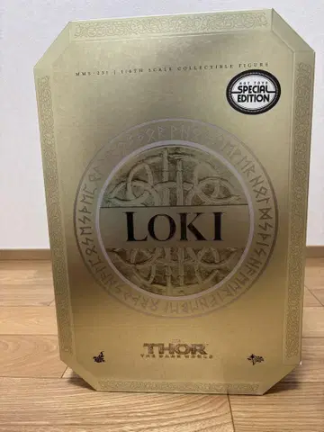 핫토이즈 무비 마스터피스 로키 다크 월드 버전 셉터 부속물 포함