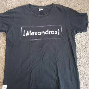 Alexandros 로고 티셔츠 XL 블랙