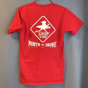 하와이 NORTH SHORE 서핑 샵 SURF&SEA 티셔츠 S
