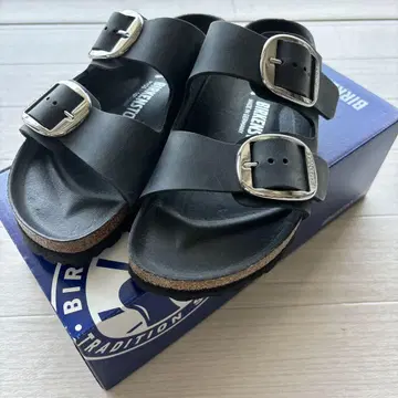 BIRKENSTOCK 블랙 더블 버클 샌들 39