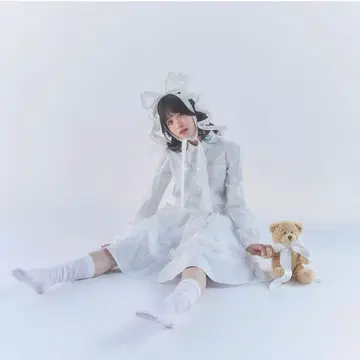 Starry by 릴릴리 슈가 케이크 미니 스커트 블루 프리