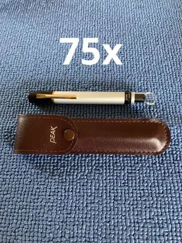 피크 포켓 마이크로 스코프 75x 75배