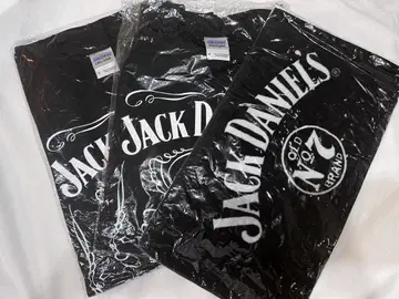 Jack Daniel's 잭 다니엘 티셔츠 타월 블랙