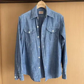 SUGAR CANE 샴브레이 셔츠 M 사이즈 made in USA