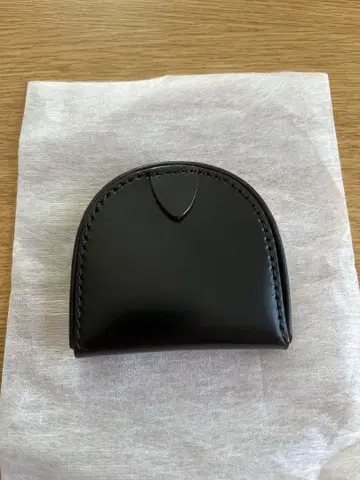 GANZO 소가죽 말발굽형 동전 지갑