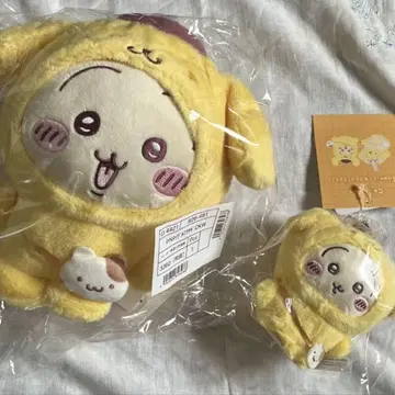 치이카와 산리오 토끼 봉제 인형 마스코트 폼폼푸딩 2개