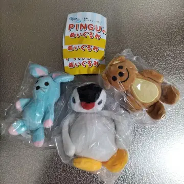 핑구 봉제 인형 핑가 토끼 봉제 인형 곰 봉제 인형 가챠