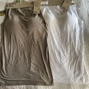 MUJI 부드러운 브라 탱크탑 L 사이즈 2종 세트