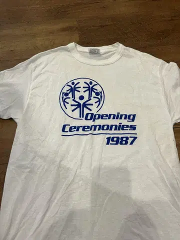 80s Opening Ceremonies 1987 티셔츠 L 사이즈