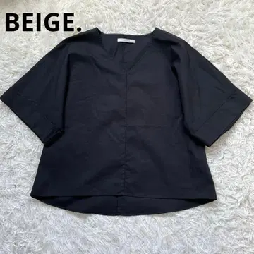BEIGE 베이지 반팔 블라우스