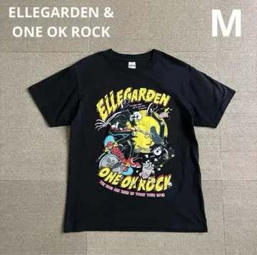 ELLEGARDEN & ONE OK ROCK 라이브 T 블랙 M