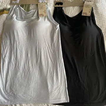 MUJI 부드러운 브라 탱크탑 XL 2종 세트