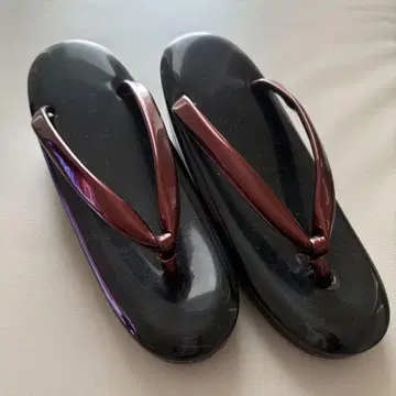 조리 기모노 고급 블랙 23.5cm 상당 새상품급