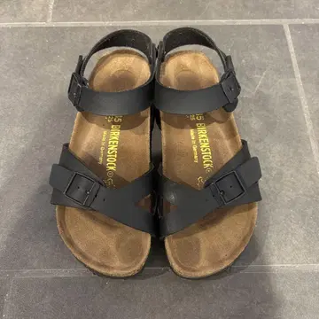 버켄스탁 리오 샌들 블랙 35