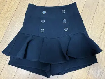셰리미 더블 버튼 치마바지