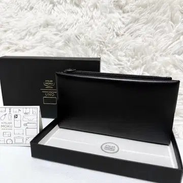 새상품급 moku 작고 얇은 장지갑 UNO ver.2 Buttero 블랙