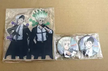 Dr.STONE 원반 특전 애니메이트 아크릴 스탠드 캔 배치 센쿠우 겐