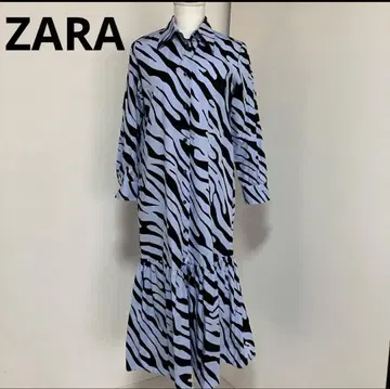 새상품급 ZARA 자라 셔츠 원피스 프릴