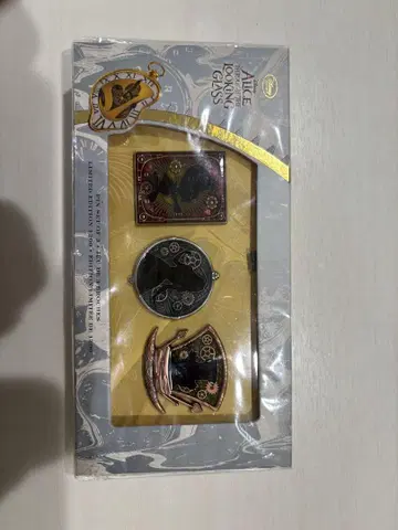 해외 디즈니 LE 앨리스 인 원더랜드 디즈니 핀 배지