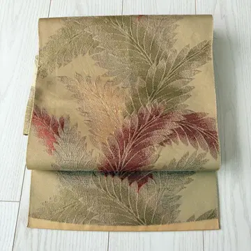 나고야 오비 골드 황토색 앤티크