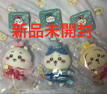 미개봉 새상품 치이카와 (먼작귀) 칠석 마스코트 3개