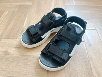 반스 샌들 블랙 24cm 클리닝 완료