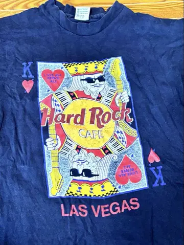 Hard Rock Cafe 라스베이거스 티셔츠 M 빈티지