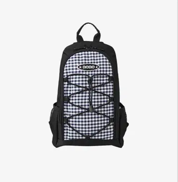 aeae 체크 무늬 백팩 백팩