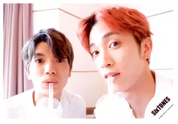 SixTONES 대만 오프샷 타카치 유고/다나카 키 공식 사진 *1장