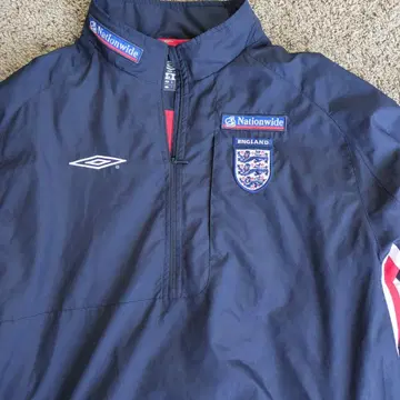 Umbro 잉글랜드 하프 지퍼 풀오버 M