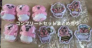 빤쮸토끼 카푸코후렌즈 와펜 배지 2 컴플리트 가챠가챠