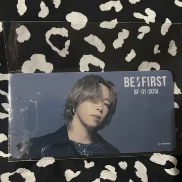 BE:FIRST SOTA 클리어 책갈피 Mainstream