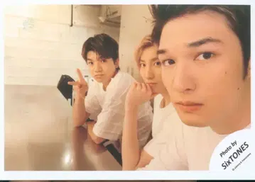 SixTONES 18년 셀카 기획 제시/교모토/타카치 공식 사진 *1장