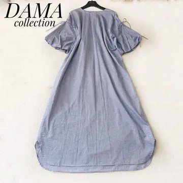 DAMA 컬렉션 린넨 코튼 원피스