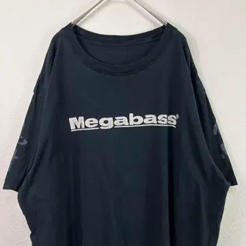 미국 구제 의류 00년대 Megabass 메가바스 티셔츠