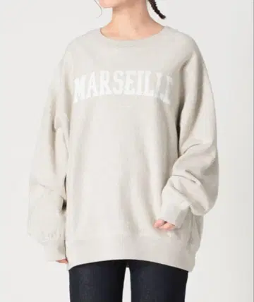 SLOBE IENA MARSEILLE 오버 사이즈 맨투맨