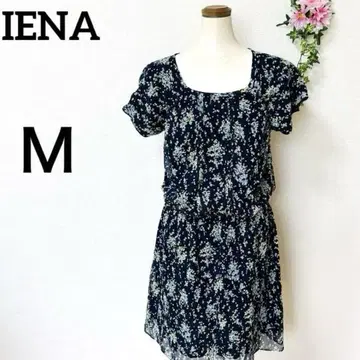IENA 이에나 원피스 허리밴딩 꽃무늬 플라워 프린트 M