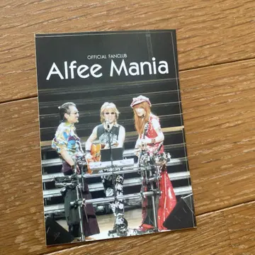 Alfee Mania 공식 팬클럽 스티커