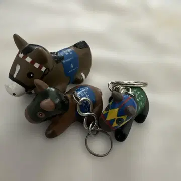 경마 말 스트랩 세트