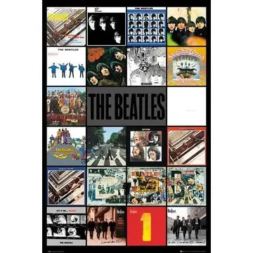THE BEATLES 앨범 커버 포스터