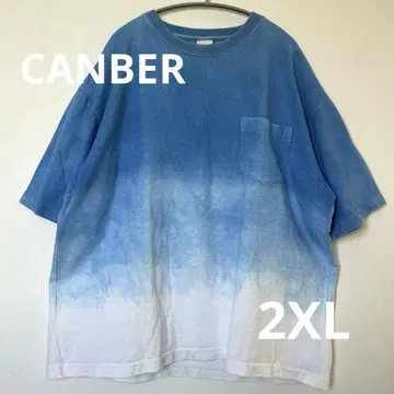 CAMBER 캠버 헤비 온스 티셔츠 MADE IN USA 블루 2XL