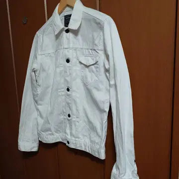 KURO 쿠로 화이트 자켓 면 일본제